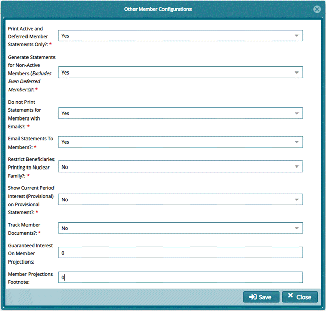 other Members Settings