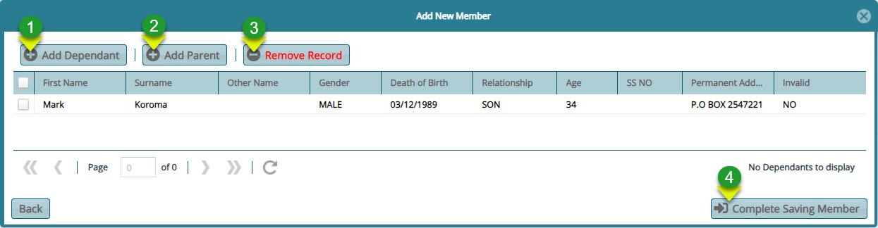 creating beneficiaries